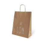 Bolsa de Papel Kraft asa Rizada - Imagen 5