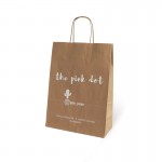 Bolsa de Papel Kraft asa Rizada - Imagen 2