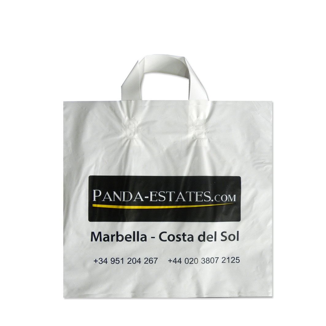 Bolsa Plastico Blanca 35x40 cm troquelada, 100 ud 8,90 € envío en