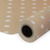 Papel Kraft Lunares Blancos PKF0115