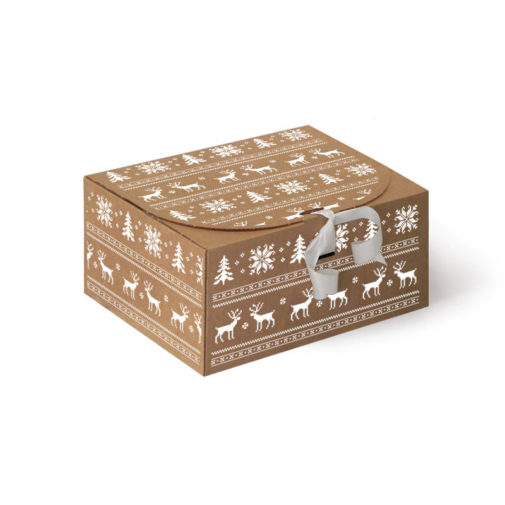 Caja de Cartón Navidad Nordico T11