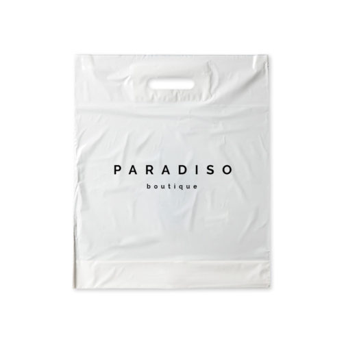 Bolsa de Plastico Asa Troquelada 35 x 40 cm