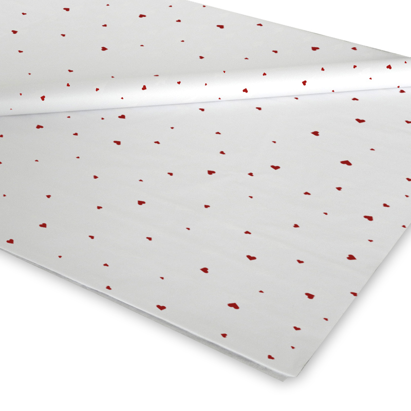 Papel Seda cuore, pack 20 hojas de 62 x 86 cm por 5,10 €. Envío 24 hs