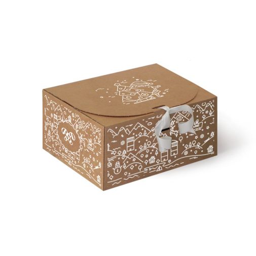 Caja de Cartón Navidad Duende T11