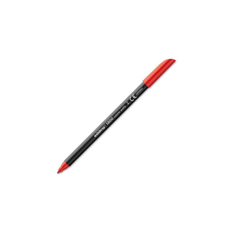 Rotulador Edding 1200-072 Metalizado Rojo