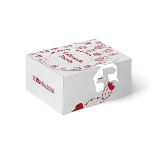 Caja Automontable Blanca 25x20x12 cm