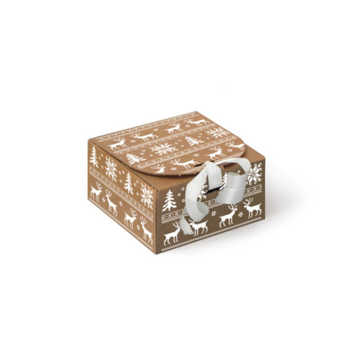 Caja de Cartón Navidad Nordico T06
