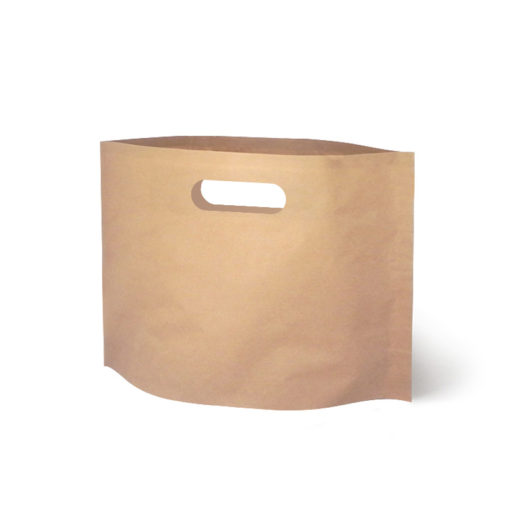 Bolsa de Papel Kraft Cesta Troquel