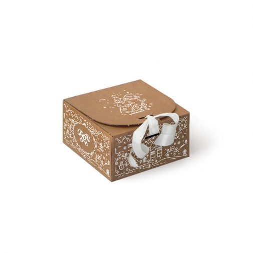 Caja de Cartón Navidad Duende T06