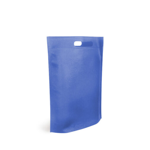 Bolsa de Tejido Troquelada Azul Eléctrico